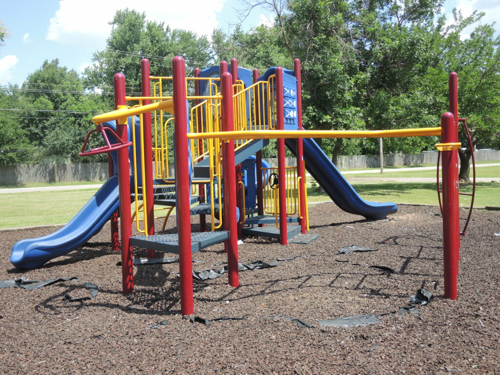 playground bright and great